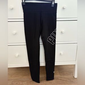 PINK Victoria's Secret Black Leggings yoga XS